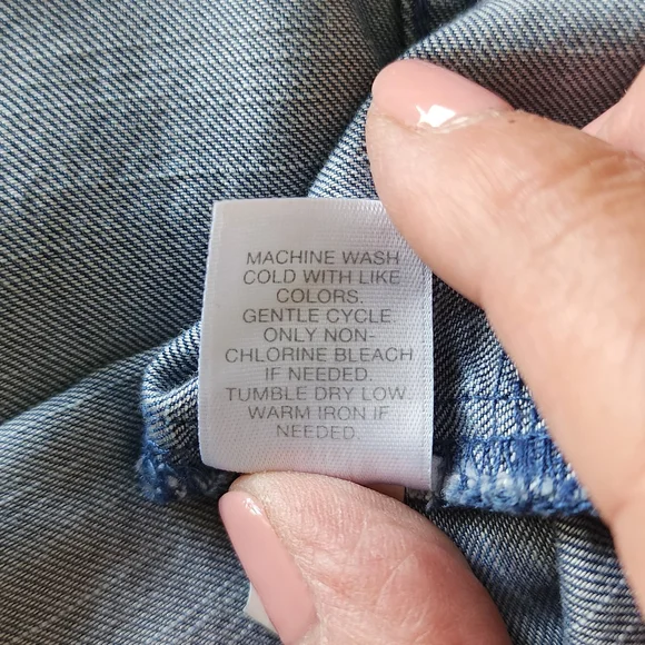 J. Jill Dark Blue Denim Jacket - Picture 4 of 5